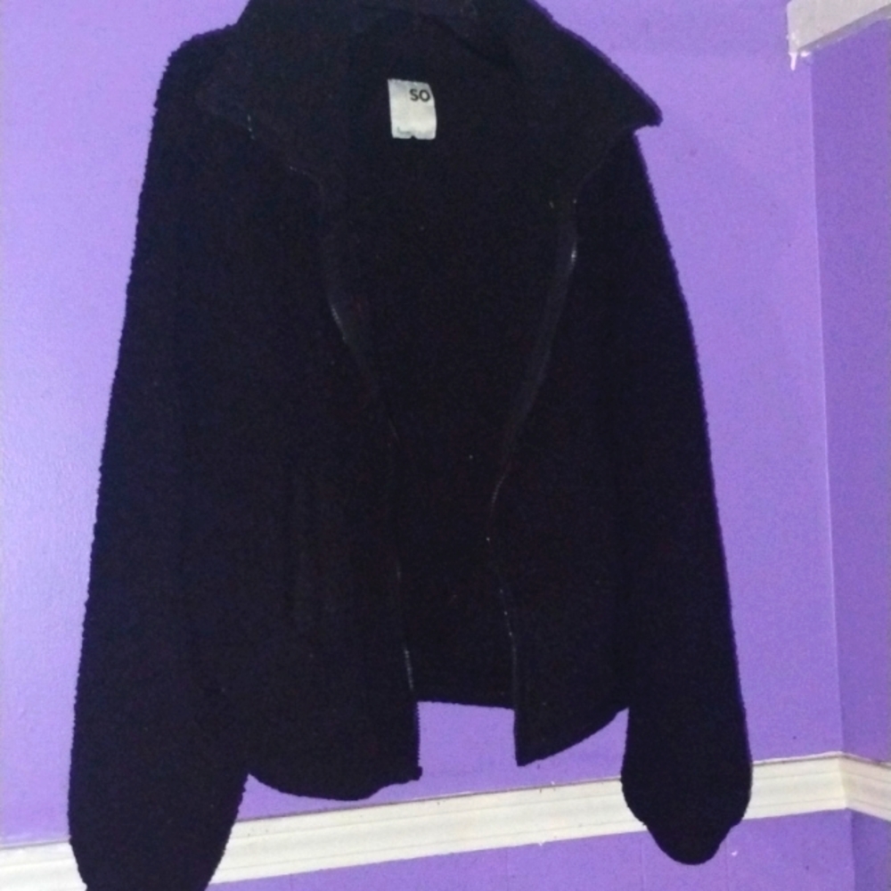 Fluffy jacket